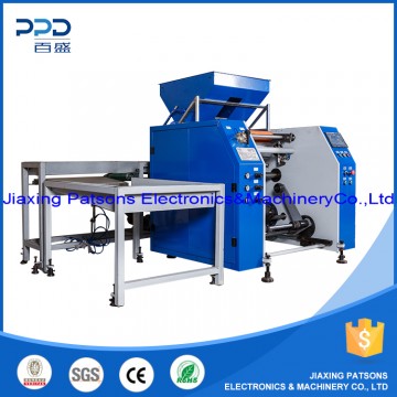 automatic pre stretch film rewinder